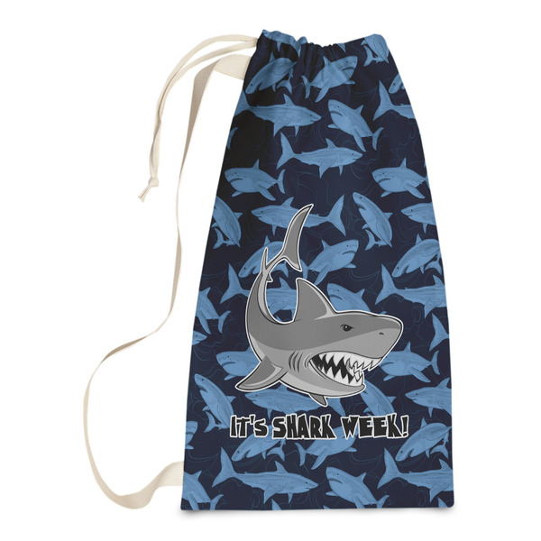 Custom Sharks Laundry Bags - Small (Personalized)