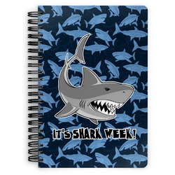 Sharks Spiral Notebook - 7x10 w/ Name or Text