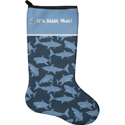 Sharks Holiday Stocking - Single-Sided - Neoprene (Personalized)