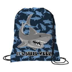 Sharks Drawstring Backpack - Medium w/ Name or Text