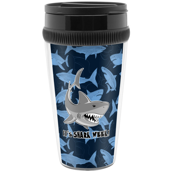 Custom Sharks Acrylic Travel Mug without Handle (Personalized)