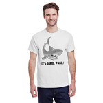 Sharks T-Shirt - White - Small (Personalized)