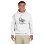 Sharks Hoodie - White - Large (Personalized)