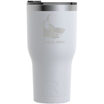 Sharks RTIC Tumbler - White - Engraved Front (Personalized)