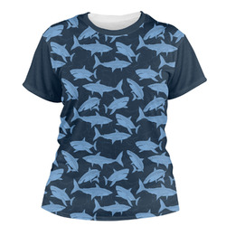 Sharks Women's Crew T-Shirt - Large