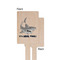 Sharks Wooden 6.25" Stir Stick - Rectangular - Single - Front & Back