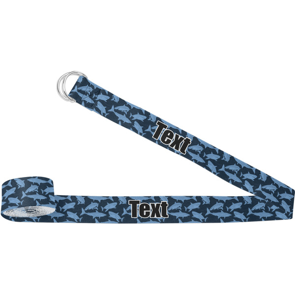 Custom Sharks Yoga Strap (Personalized)