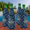 Sharks Zipper Bottle Cooler - Set of 4 - LIFESTYLE