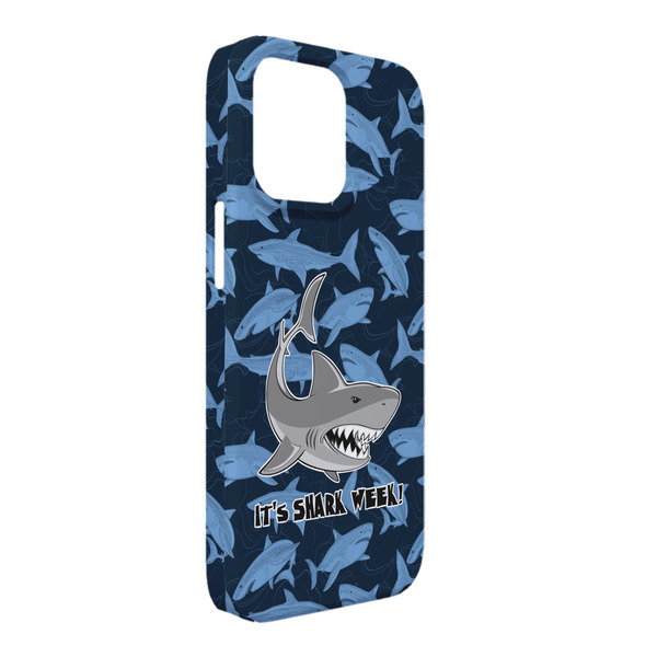 Custom Sharks iPhone Case - Plastic - iPhone 13 Pro Max (Personalized)