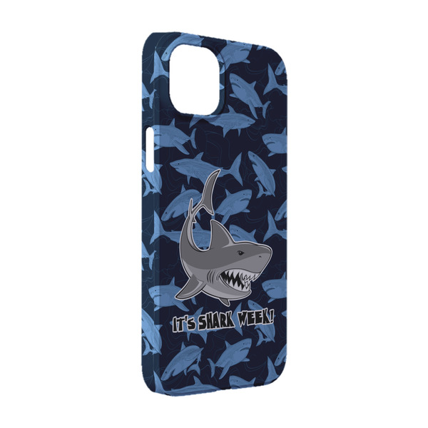 Custom Sharks iPhone Case - Plastic - iPhone 14 (Personalized)