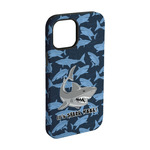 Sharks iPhone Case - Rubber Lined - iPhone 15 Pro (Personalized)