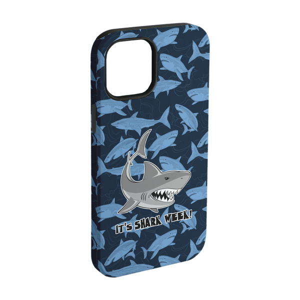 Custom Sharks iPhone Case - Rubber Lined - iPhone 15 (Personalized)