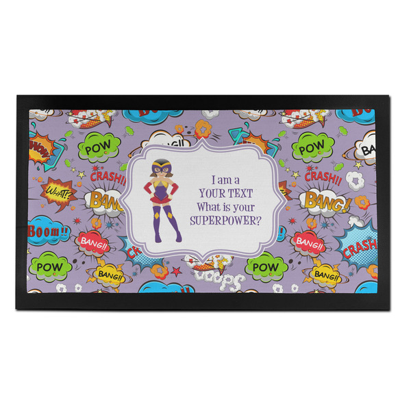 Custom What is your Superpower Bar Mat - Small (Personalized)