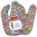 What is your Superpower Baby Bib w/ Name or Text