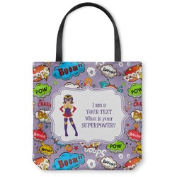 What is your Superpower Canvas Tote Bag - Small - 13"x13" (Personalized)