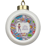 What is your Superpower Ceramic Ball Ornament (Personalized)