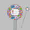 What is your Superpower Clear Plastic 7" Stir Stick - Round - Closeup