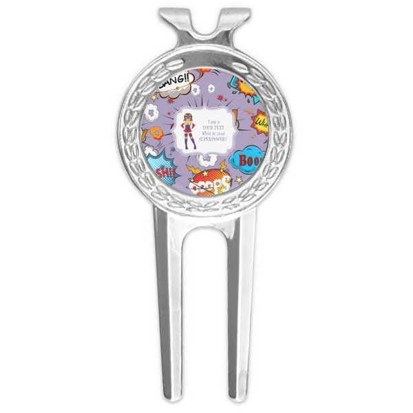 Custom What is your Superpower Golf Divot Tool & Ball Marker (Personalized)