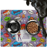 What is your Superpower Dog Food Mat - Large w/ Name or Text