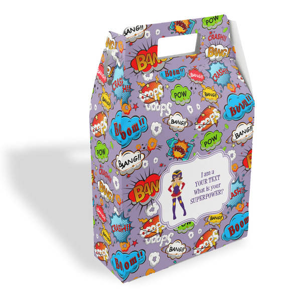 Custom What is your Superpower Gable Favor Box (Personalized)