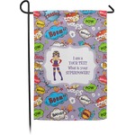 What is your Superpower Small Garden Flag - Double Sided w/ Name or Text