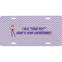What is your Superpower Front License Plate (Personalized)