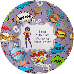What is your Superpower Melamine Plate (Personalized)