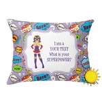 What is your Superpower Outdoor Throw Pillow (Rectangular) (Personalized)