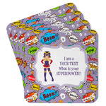 What is your Superpower Paper Coasters w/ Name or Text