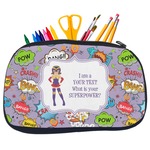 What is your Superpower Neoprene Pencil Case - Medium w/ Name or Text