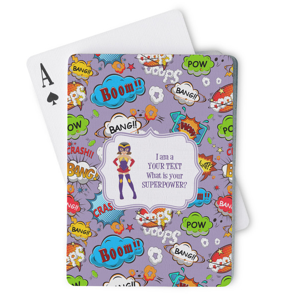 Custom What is your Superpower Playing Cards (Personalized)