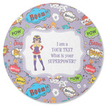 What is your Superpower Round Rubber Backed Coaster (Personalized)