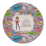 What is your Superpower Round Linen Placemat - Single Sided (Personalized)