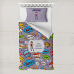 What is your Superpower Toddler Bedding w/ Name or Text