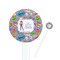 What is your Superpower White Plastic 7" Stir Stick - Round - Closeup