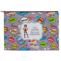 What is your Superpower Zipper Pouch - Large - 12.5"x8.5" (Personalized)