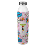 Woman Superhero 20oz Stainless Steel Water Bottle - Full Print (Personalized)