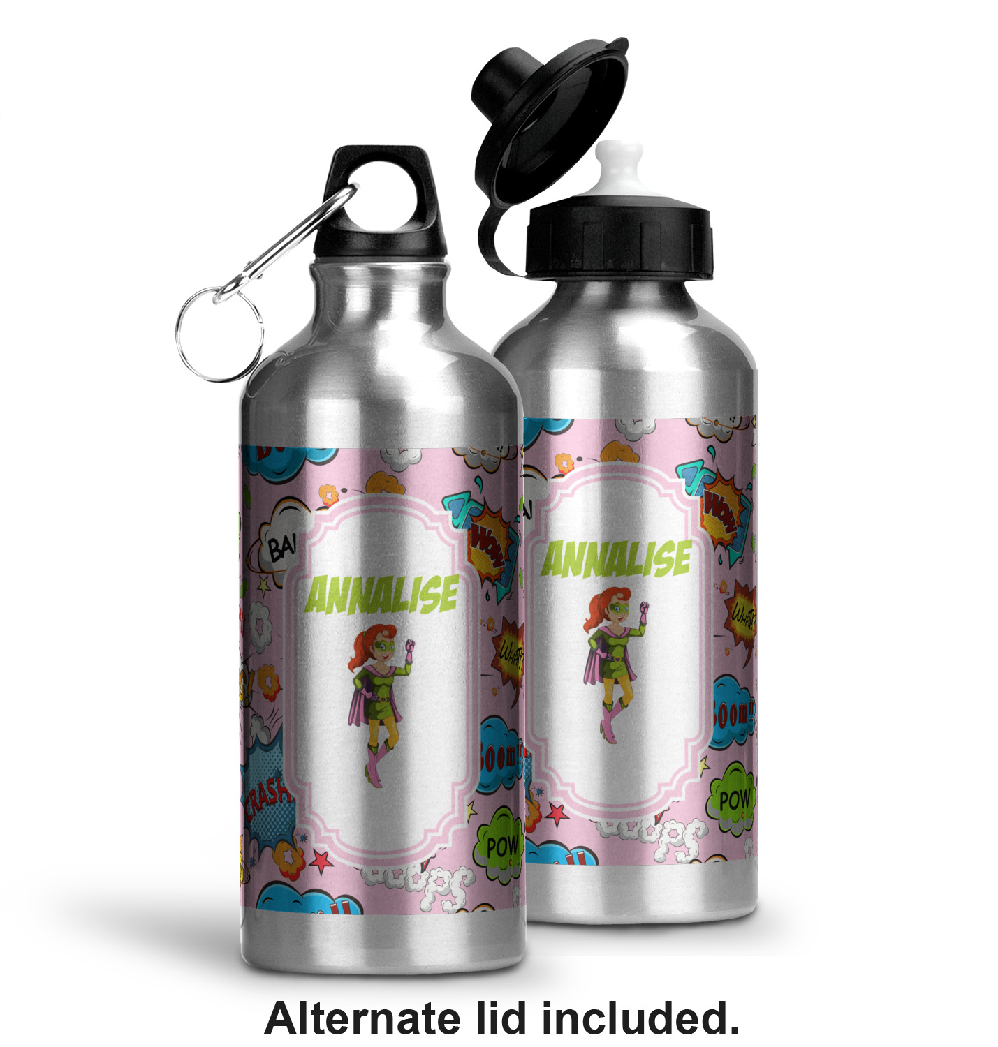 Design Your Own Water Bottles - 20 oz - Aluminum