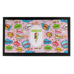 Woman Superhero Bar Mat - Small (Personalized)