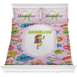 Woman Superhero Comforters (Personalized)