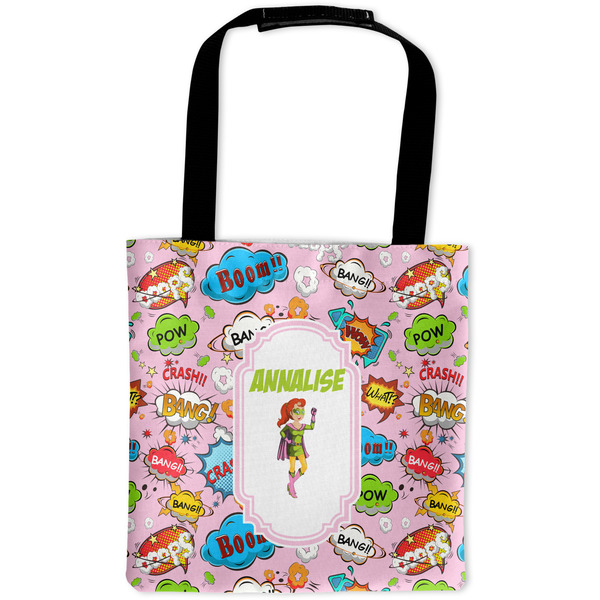 Custom Woman Superhero Auto Back Seat Organizer Bag (Personalized)