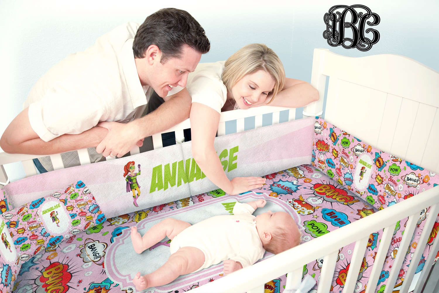 Superhero cot cheap bedding