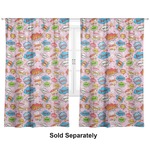 Woman Superhero Curtain Panel - Custom Size