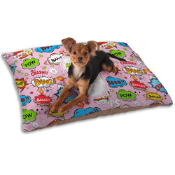Woman Superhero Dog Bed - Small w/ Name or Text