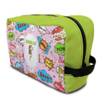 Woman Superhero Toiletry Bag / Dopp Kit (Personalized)