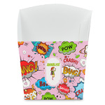 Woman Superhero French Fry Favor Boxes (Personalized)