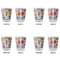 Woman Superhero Glass Shot Glass - Standard - Set of 4 - APPROVAL