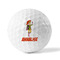 Woman Superhero Golf Balls - Generic - Set of 12 - FRONT