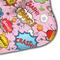 Woman Superhero Hooded Baby Towel- Detail Corner