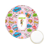 Woman Superhero Printed Cookie Topper - 2.15" (Personalized)